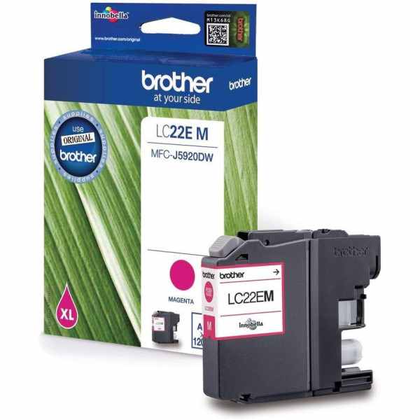 Brother LC22E M Magenta Cartouche authentique au meilleur prix