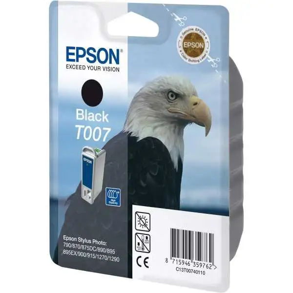 Epson T007 Noir Aigle Cartouche authentique au meilleur prix