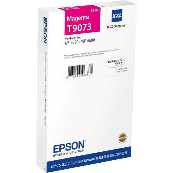 EPSON T9073 XXL Magenta Cartouche authentique au meilleur prix