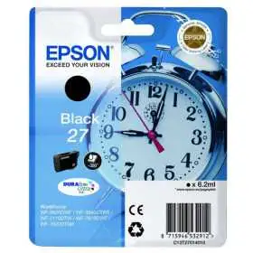 Epson 27 Noir Réveil Cartouche d'encre d'origine authentique au meilleur prix