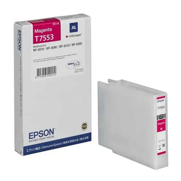 Epson T7553XL Magenta Cartouche authentique au meilleur prix