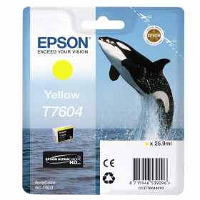 Epson T7604 Jaune Orque Cartouche authentique au meilleur prix