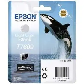 Epson T7609 Noir très clair Orque Cartouche authentique au meilleur prix