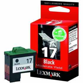 Lexmark 17 Noir Cartouche authentique au meilleur prix