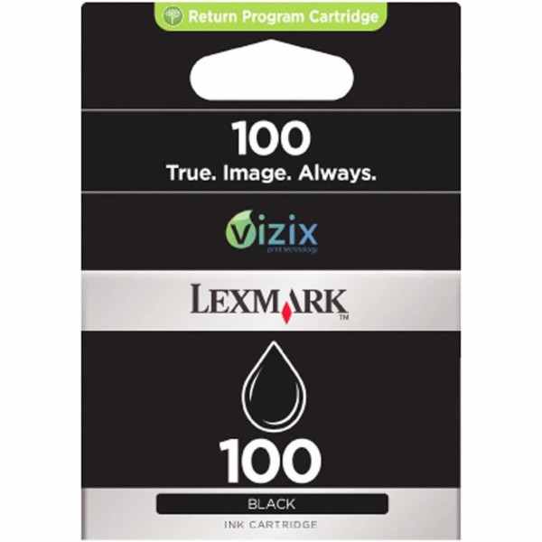 Lexmark 100 Noir Cartouche authentique au meilleur prix