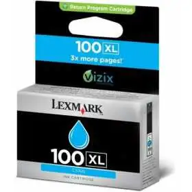 Lexmark 100XL Cyan Cartouche authentique au meilleur prix