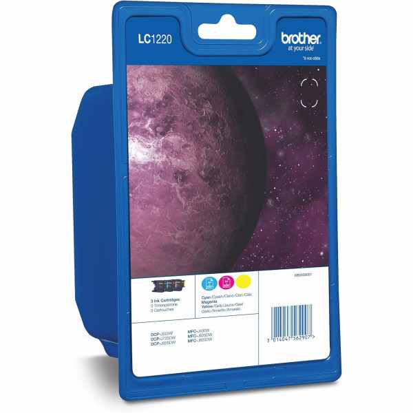 Brother LC1220RBWBP Couleur Pack de cartouches authentiques au meilleur prix