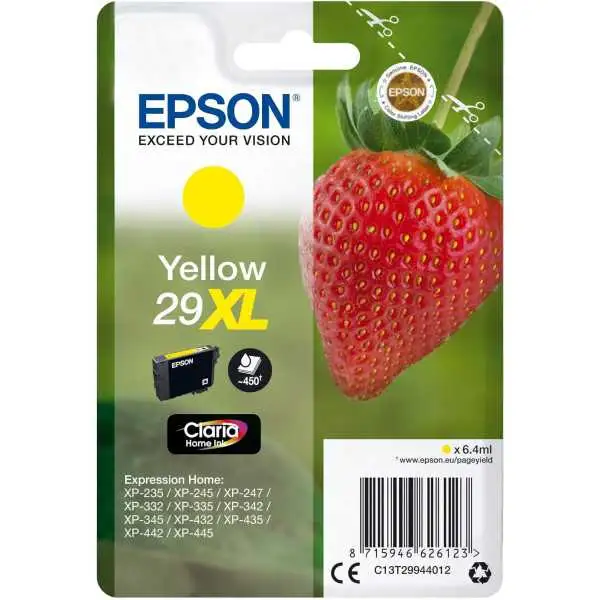 Epson 29XL Jaune Fraise Cartouche authentique au meilleur prix