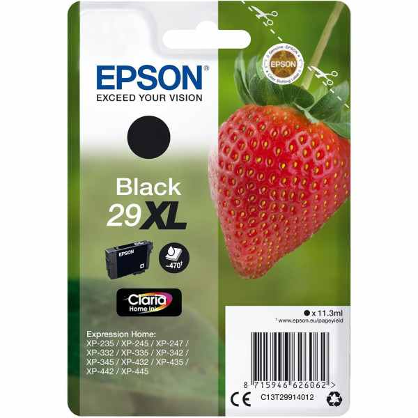 Epson 29XL Noir Fraise Cartouche authentique au meilleur prix
