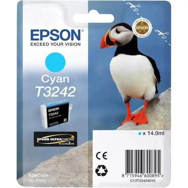 EPSON T3242 Cyan Macareux Cartouche authentique au meilleur prix