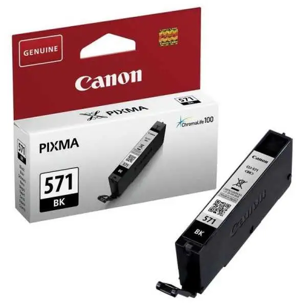 Canon CLI-571BK Noir Cartouche authentique au meilleur prix