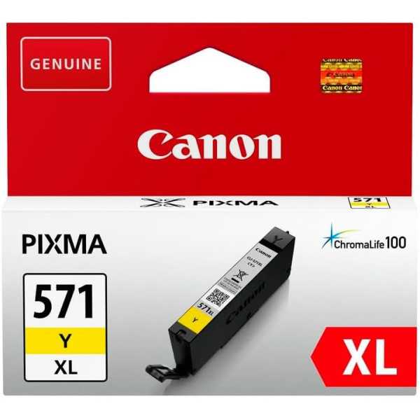 Canon CLI-571Y XL Jaune Cartouche authentique au meilleur prix