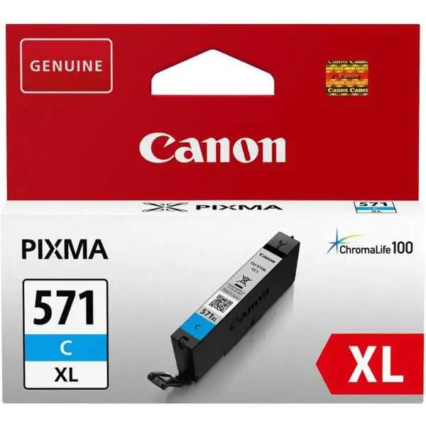 Canon CLI-571C XL Cyan Cartouche authentique au meilleur prix