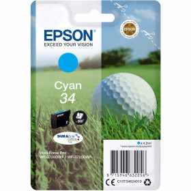Epson 34 Cyan Balle de golf Cartouche authentique au meilleur prix