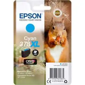 Epson 378XL Cyan Ecureuil Cartouche authentique au meilleur prix