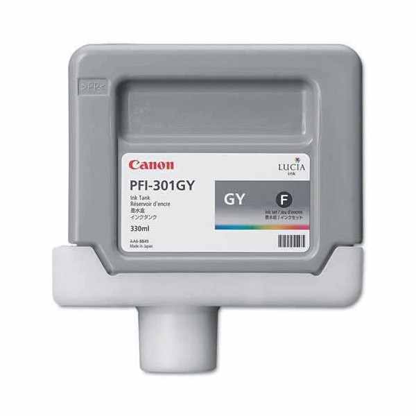 Canon PFI-301GY Gris Cartouche authentique au meilleur prix