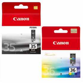 Canon PGI-35/CLI-36 Noir couleur Pack de cartouches authentiques au meilleur prix
