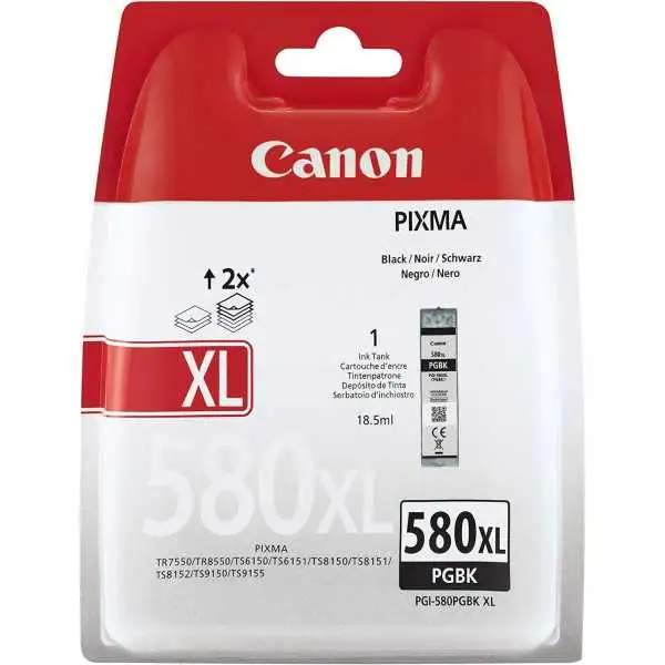 Canon PGI-580XL PGBK Noir Cartouche authentique au meilleur prix