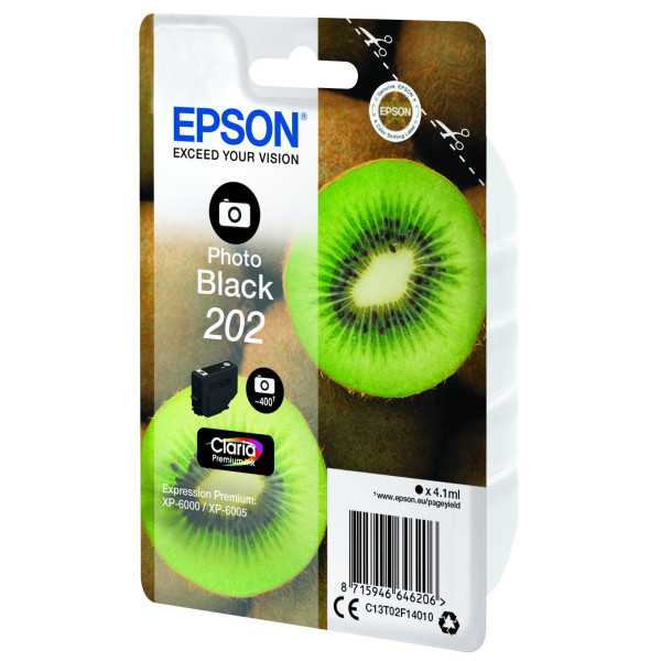 Epson 202 Photo noir Kiwi Cartouche authentique au meilleur prix