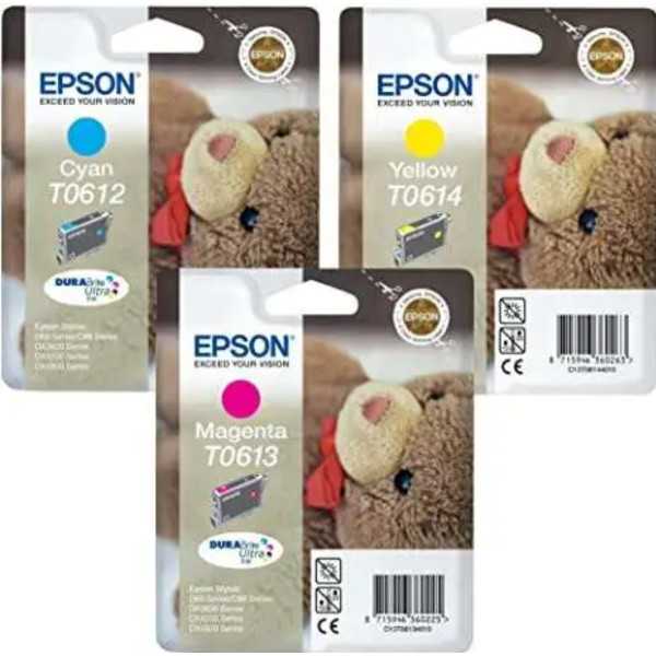 Epson T0616 Couleur Ourson Pack de cartouches authentiques au meilleur prix