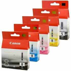 Canon CLI-8/PGI-5BK Noir couleur Pack de cartouches authentiques au meilleur prix
