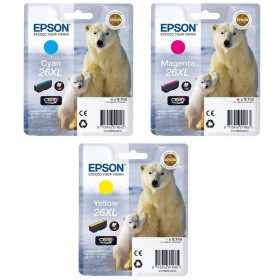 Epson 26XL Couleur Ours Polaire Pack de cartouches authentiques au meilleur prix