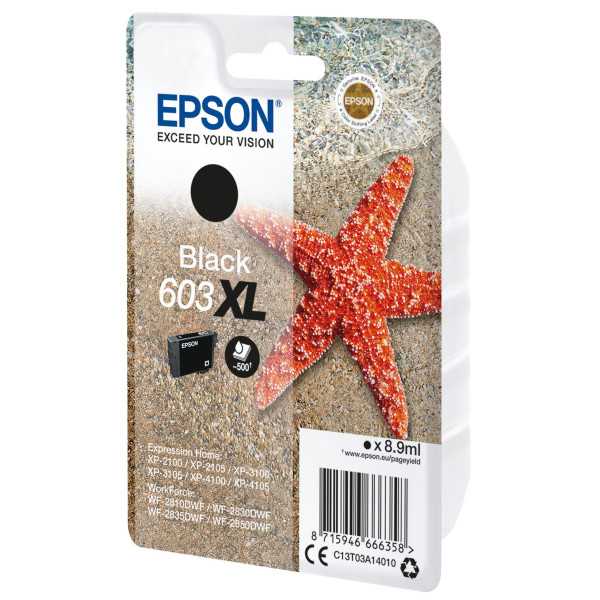 Epson 603XL Noir Etoile de Mer Cartouche authentique au meilleur prix