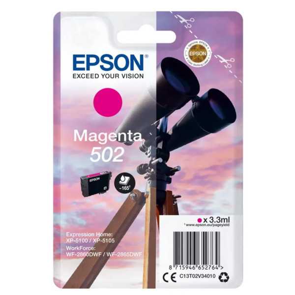 Epson 502 Magenta Jumelles Cartouche authentique au meilleur prix