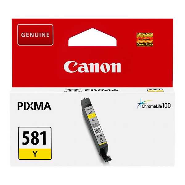 Canon CLI-581Y Jaune Cartouche authentique au meilleur prix