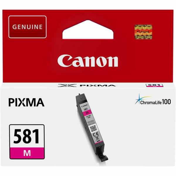 Canon CLI-581M Magenta Cartouche authentique au meilleur prix