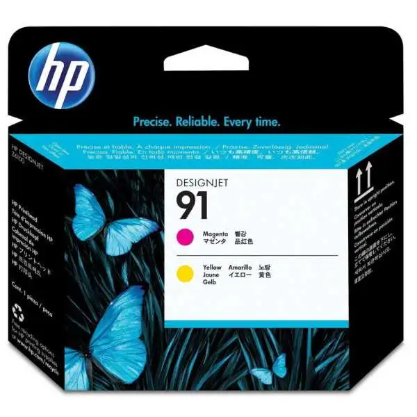 HP 91 Magenta jaune Tête d'impression d'origine - C9461A