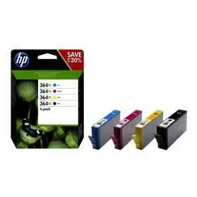 HP 364XL Noir couleur Pack de 4 cartouches au meilleur prix