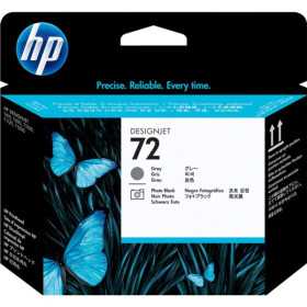 HP 72 Gris photo noir Tête d'impression d'origine - C9380A