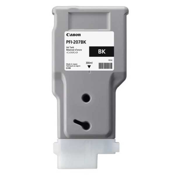 Canon PFI-207BK Noir Cartouche d'encre d'origine moins chère