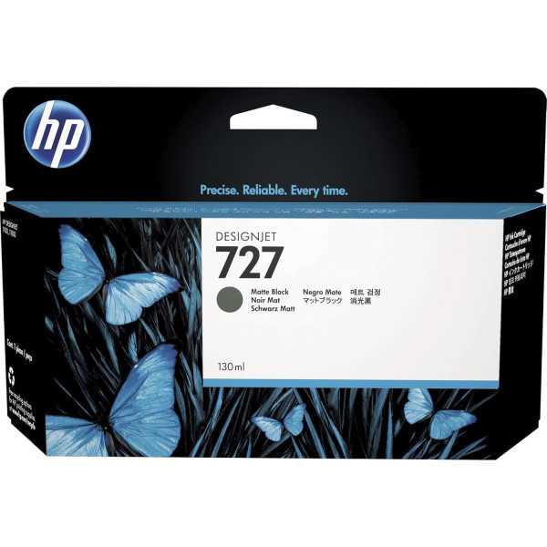 HP 727 Noir mat Cartouche d'origine - B3P22A