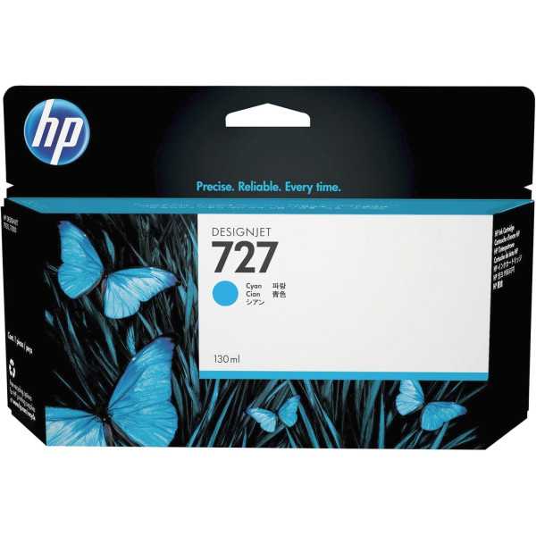 HP 727 Cyan Cartouche d'origine - B3P19A