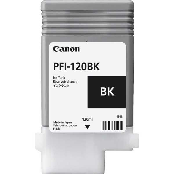 Canon PFI-120BK Noir Cartouche d'encre d'origine moins chère