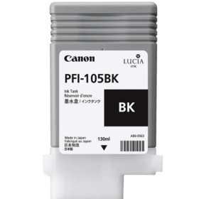 Canon PFI-105BK Noir Cartouche d'encre d'origine moins chère