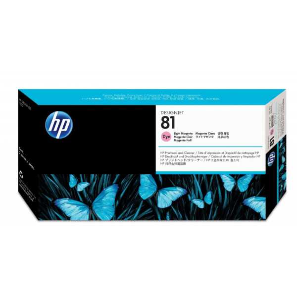 HP 81 Light Magenta Tête d'impression d'origine - C4955A