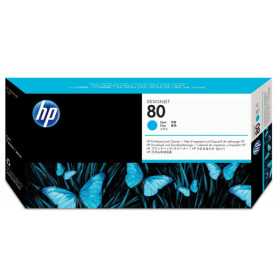 HP 80 Cyan Tête d'impression d'origine - C4821A