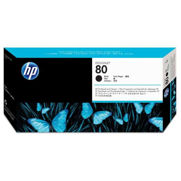 HP 80 Noir Tête d'impression moins chère sur promos-encre.com
