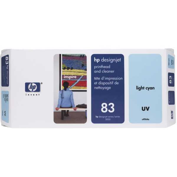 HP 83 Light cyan Tête d'impression d'origine - C4964A