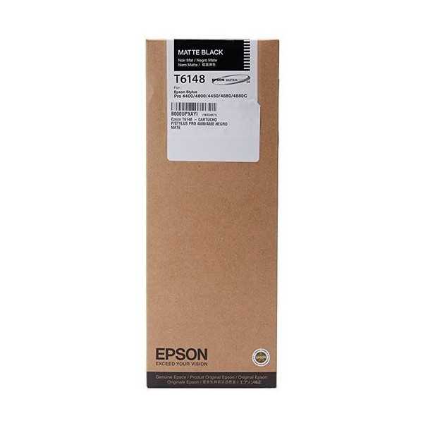 Epson T6148 Noir mat Cartouche d'encre d'origine