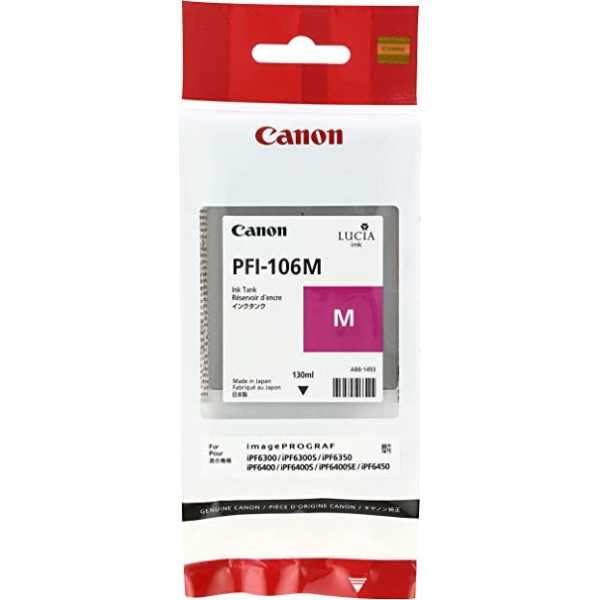 Canon LUCIA PFI-106M Magenta Cartouche d'encre d'origine