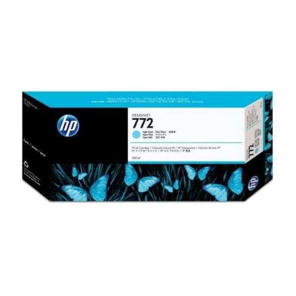 HP 772 Cyan clair Cartouche d'encre d'origine -CN632A