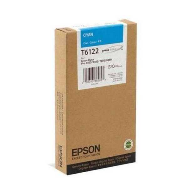 Epson T6122 Cyan Cartouche d'origine moins chère