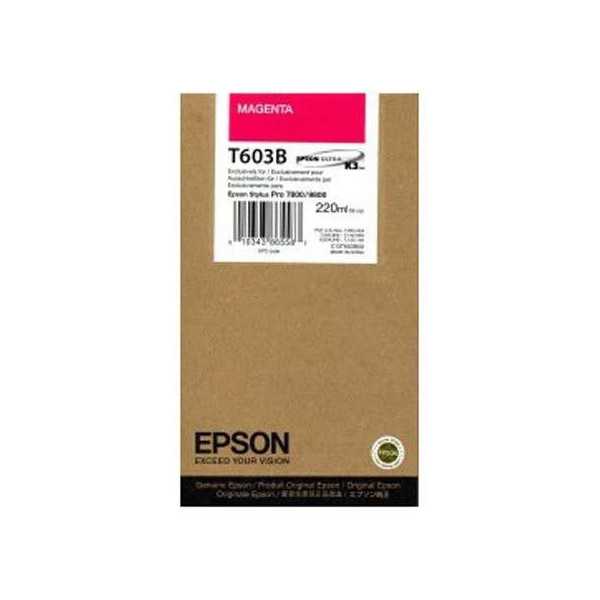 Epson T603B Magenta Cartouche d'encre d'origine
