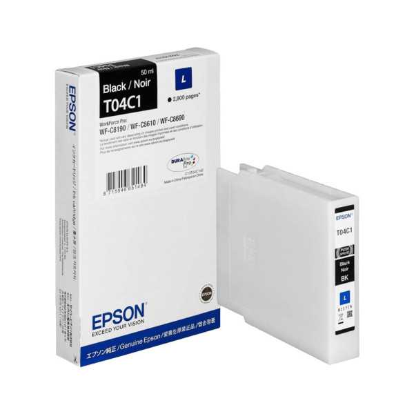 Epson T04C1 Noir Cartouche d'encre originale