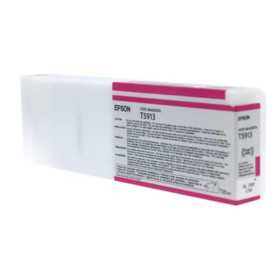 Cartouche Epson T5913 Vivid Magenta encre UltraChrome HDR pour imprimante Stylus Pro qualité professionnelle