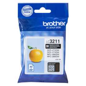 Brother LC3211BK Noir Cartouche d'encre d'origine